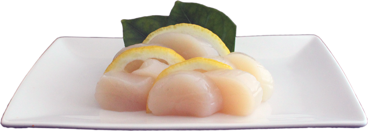 Scallop sashimi