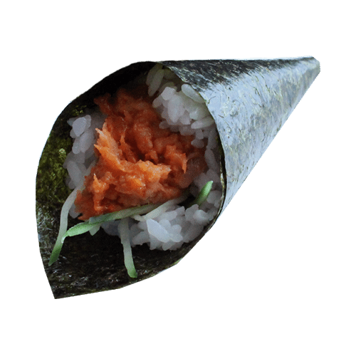 Spicy tuna temaki