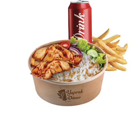 Kip Doner met rijst menu