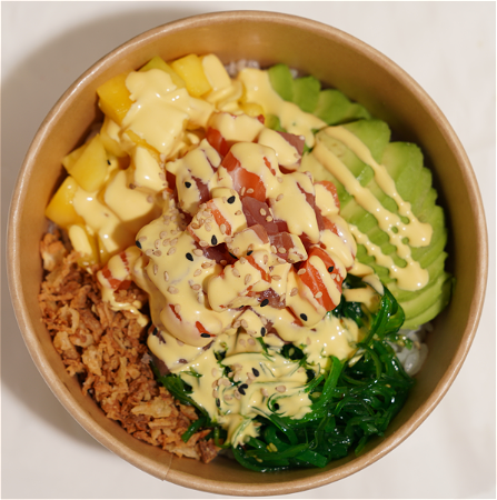 Tonno Salmon mix Poke Bowl