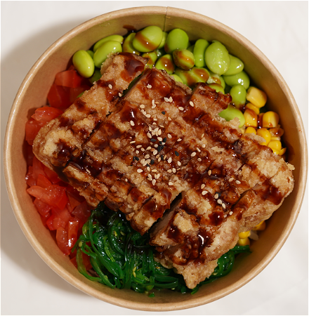 Spicy Chicken poke bowl