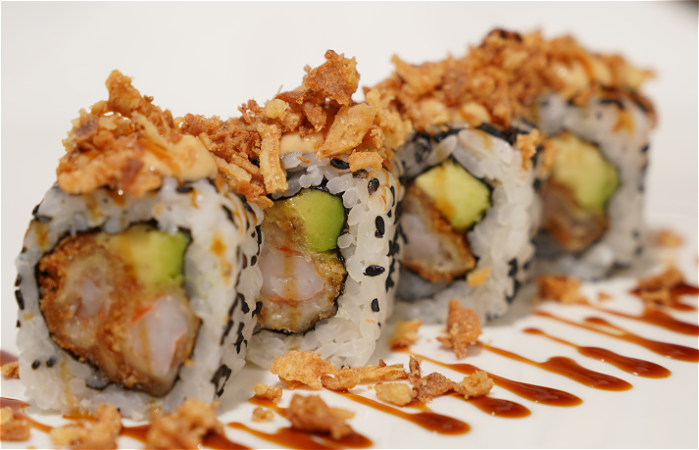 Black tiger roll