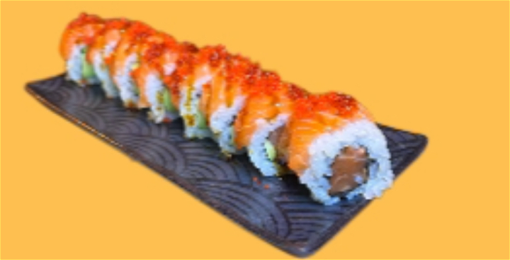 Dragon roll Double Salmon