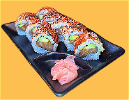 Spicy zalm roll
