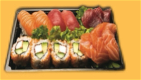 Sushi Sashimi Zalm/Tonijn box 