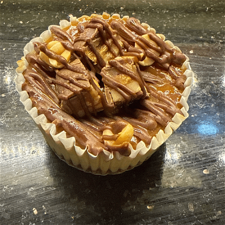 Snickers mini cheescake 