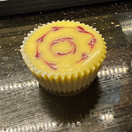 Frambozen mini cheescake 