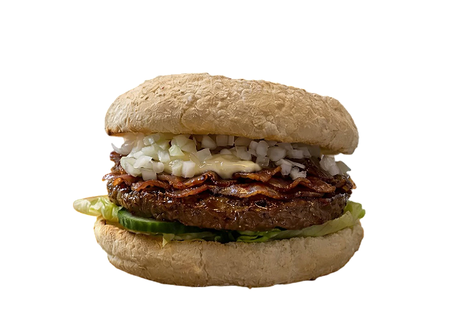 Baconburger (bakplaat)