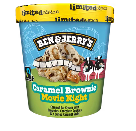 Ben&Jerry’s caramel brownie movie night 465 ml