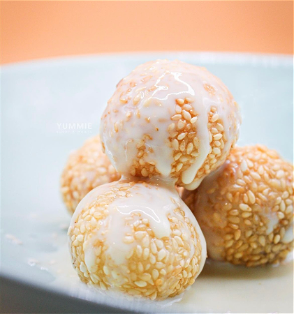 Sesame Balls with Red Bean