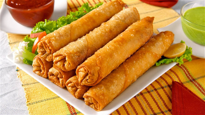 2x Chicken Springrolls