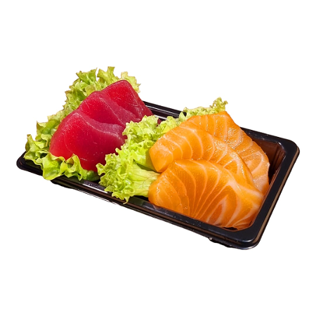 Sashimi zalm en tonijn