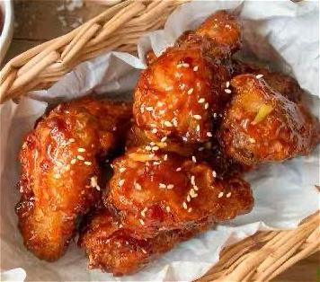 128.Fried korean chicken-spicy sweet