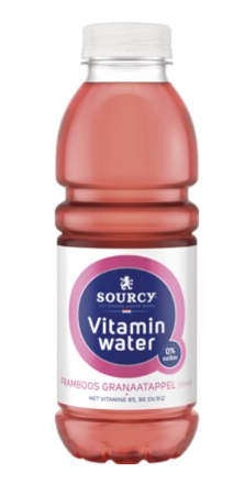 Sourcy Vitamin Water Framboos Granaatappel 