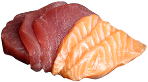sashimi zalm/tonijn