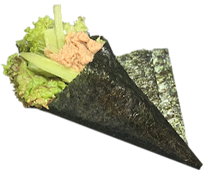 Tuna salad handroll