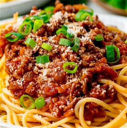 Pasta bolognese