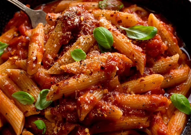 Pasta arrabiata