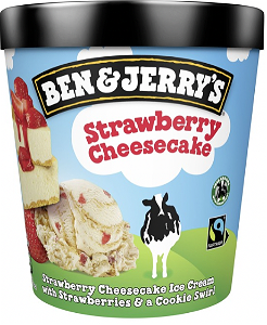 Ben & Jerry Strawberry Cheesecake (465ml)
