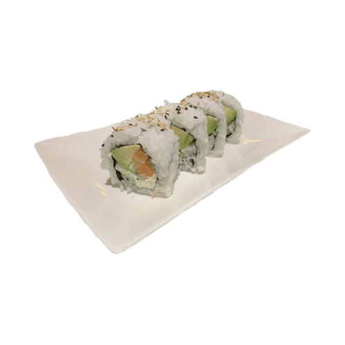 Salmon cream cheese maki