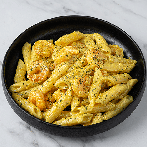 Pasta creamy scampi