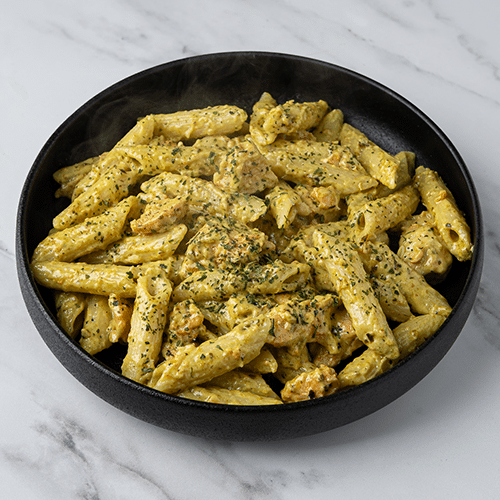 Pasta creamy pesto