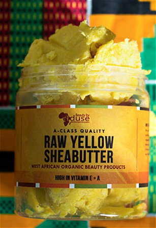 Raw yellow sheabutter