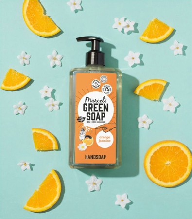 Marcel's Green Soap Handzeep Sinaasappel & Jasmijn (250 ml)