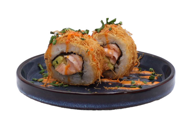 Maki deep-fried salmon 3 stuks