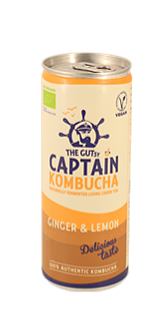 Captain kombucha ginger lemon