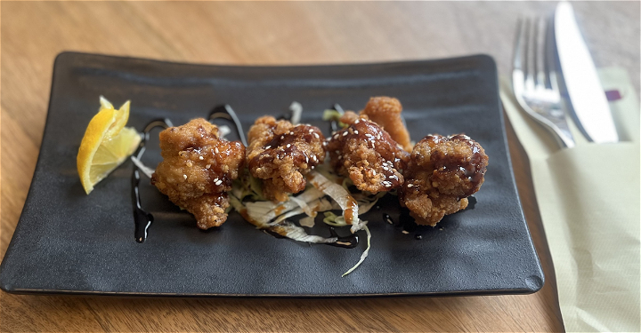 4x Kara-Age (Japanese gebakken kippendij terriyaki saus)