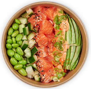 Poke Bowl Spicy Salmon