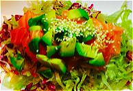 Sake salad