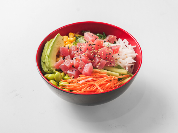 Poké bowl tonijn
