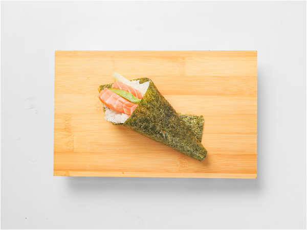 Sake temaki