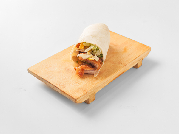 Crispy chicken wrap
