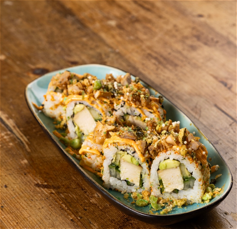 Spicy Wasabi Chicken Roll