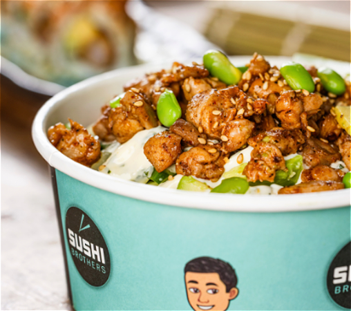 PROTEIN CHICKEN POKE BOWL
