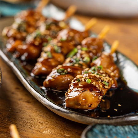 TRUFFLE CHICKEN YAKITORI (4PCS)