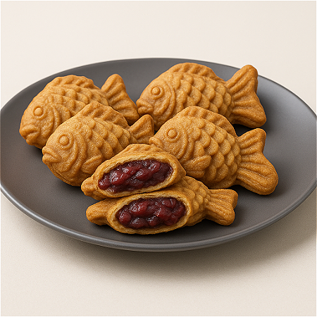 Mini Bung-o-pang Red Bean 5st